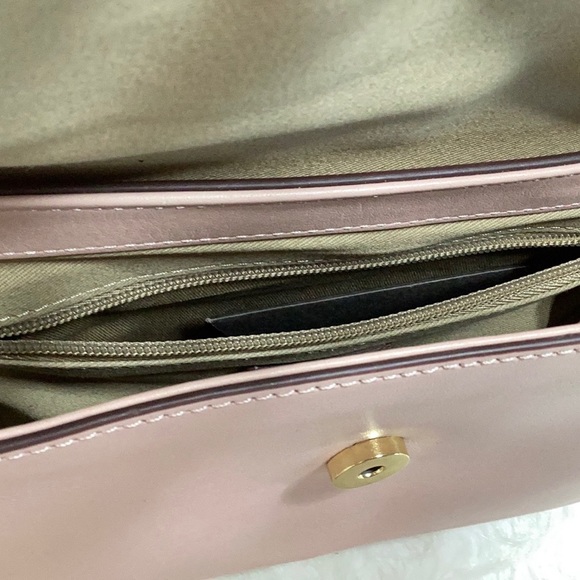 JCrew pink leather satchel/crossbody bag - Picture 9 of 15